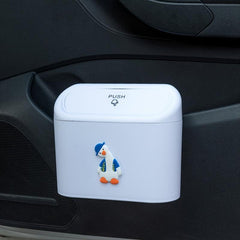 Car Trash Can with Flip Lid for Clean and Tidy Car