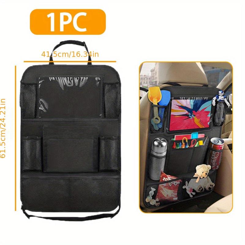 Car Backseat Organizer Tablet Holder Auto Storage Cover