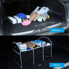 1pc Car Trunk Organizer Foldable Car Storage Bag