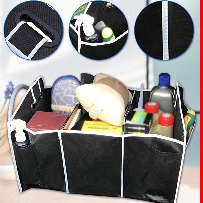 1pc Car Trunk Organizer Foldable Car Storage Bag