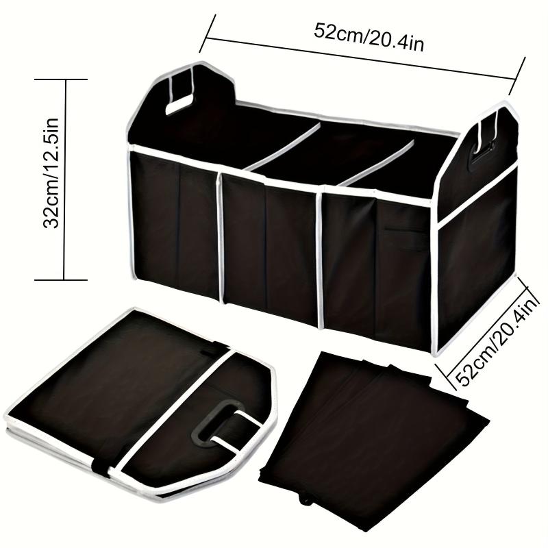 1pc Car Trunk Organizer Foldable Car Storage Bag