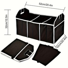 1pc Car Trunk Organizer Foldable Car Storage Bag