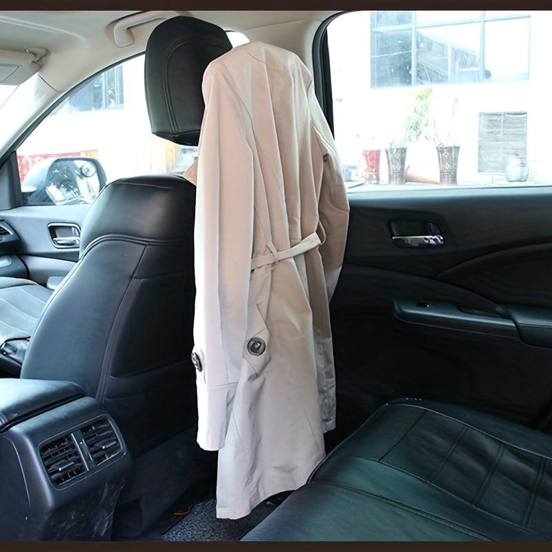 Universal Car PU Coat Hanger Back Seat Headrest Clothes Holder Rack