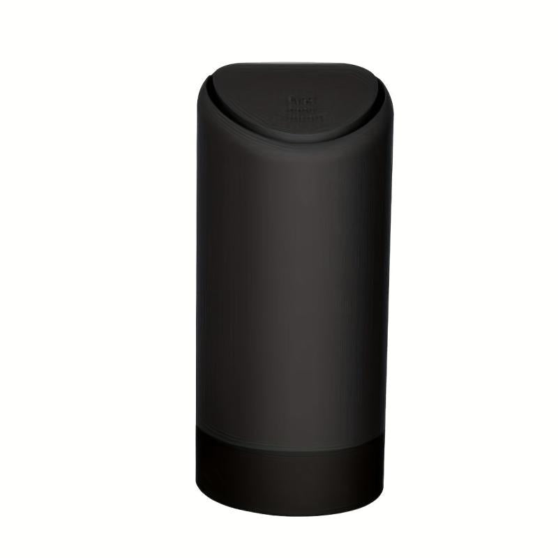 Mini Car Trash Can Silicone Garbage Bin Detachable Washing Car Trash Can