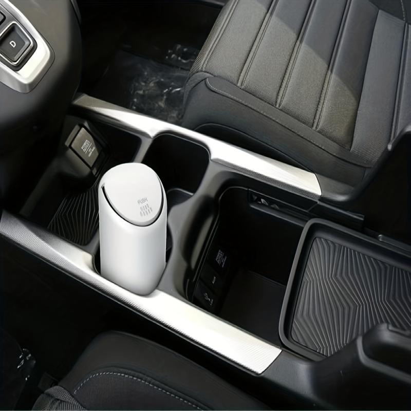 Mini Car Trash Can Silicone Garbage Bin Detachable Washing Car Trash Can