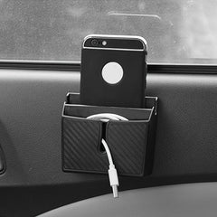 Multifunctional Car Storage Box Double Layer Self Adhesive