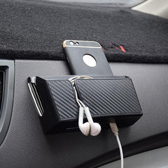 Multifunctional Car Storage Box Double Layer Self Adhesive
