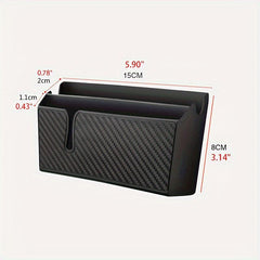 Multifunctional Car Storage Box Double Layer Self Adhesive