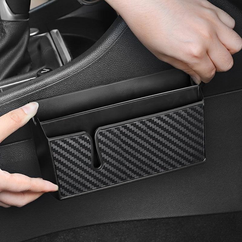 Multifunctional Car Storage Box Double Layer Self Adhesive