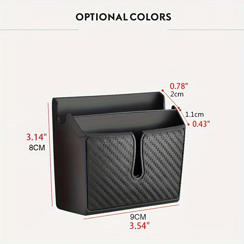 Multifunctional Car Storage Box Double Layer Self Adhesive