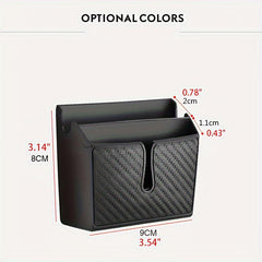 Multifunctional Car Storage Box Double Layer Self Adhesive