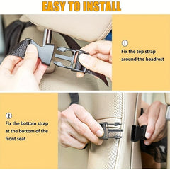 Car Rear Seat Anti Knock Storage Bag Car Seat Back Storage Bag