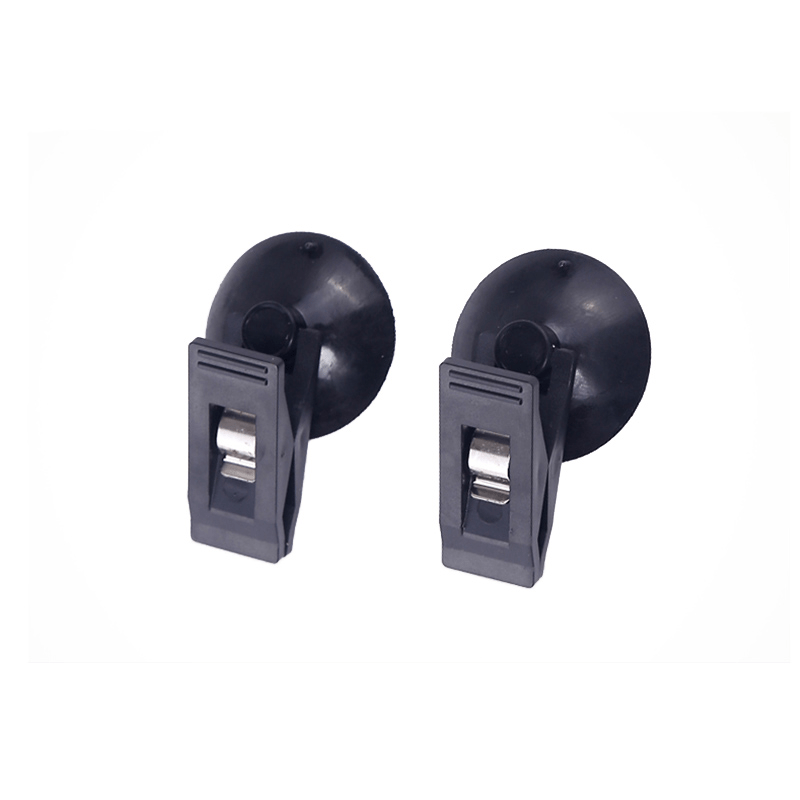 Car Window Clip Mount Suction Cap Holder for Sunshade Curtain Towel