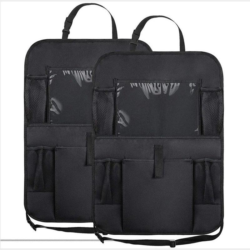 Car Seat Back Organizer Storage Bag with Tablet Holder Protector