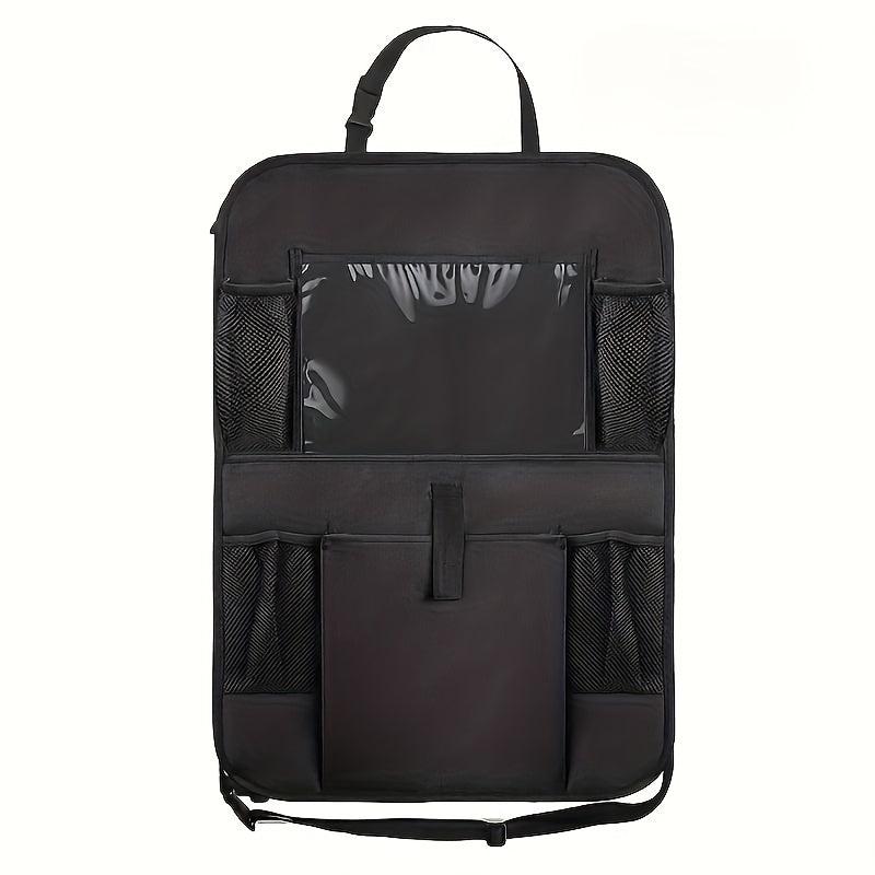 Car Seat Back Organizer Storage Bag with Tablet Holder Protector