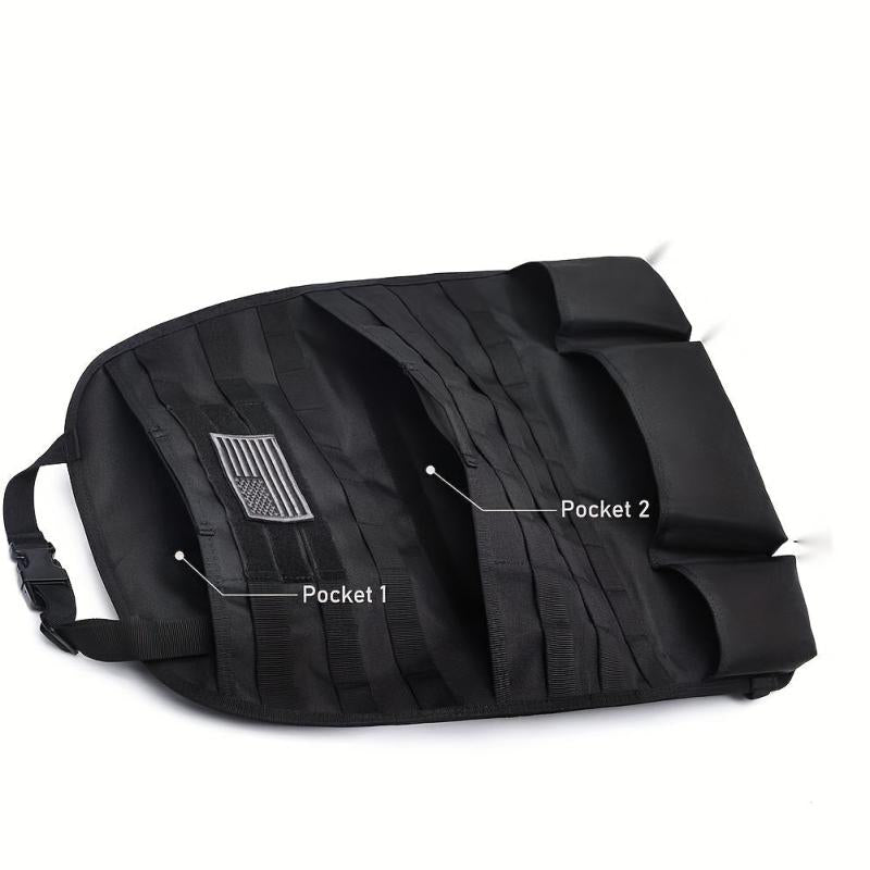 Military Car Back Seat Organizer Tactical Accessories Storage Bag