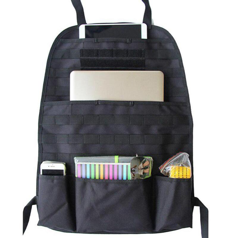 Military Car Back Seat Organizer Tactical Accessories Storage Bag