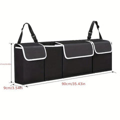 Car Trunk Organizer Backseat Storage Bag Net Universal