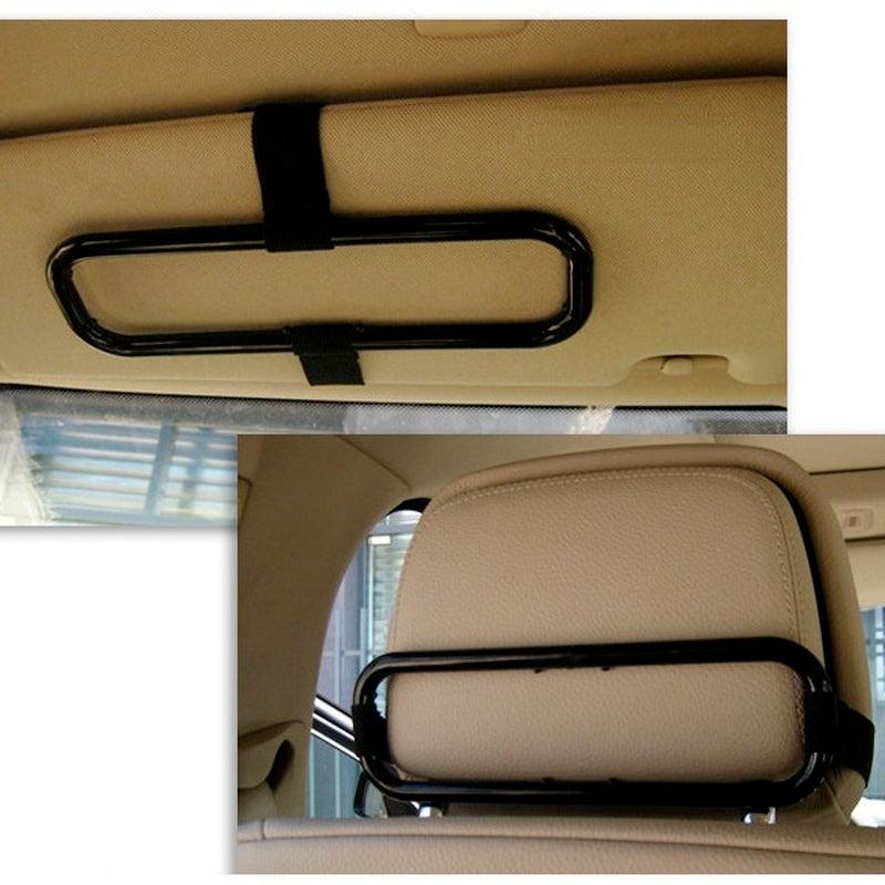 Car Sun Visor Tissue Box Holder Elastic Hanging Napkin Box Holder