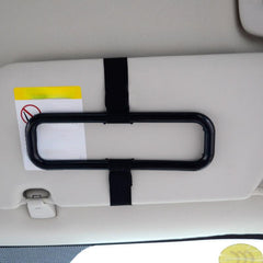 Car Sun Visor Tissue Box Holder Elastic Hanging Napkin Box Holder