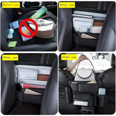 Car Seat Storage Net Pocket Car Storage Bag Hanging Bag
