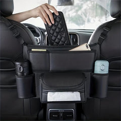Car Seat Storage Net Pocket Car Storage Bag Hanging Bag