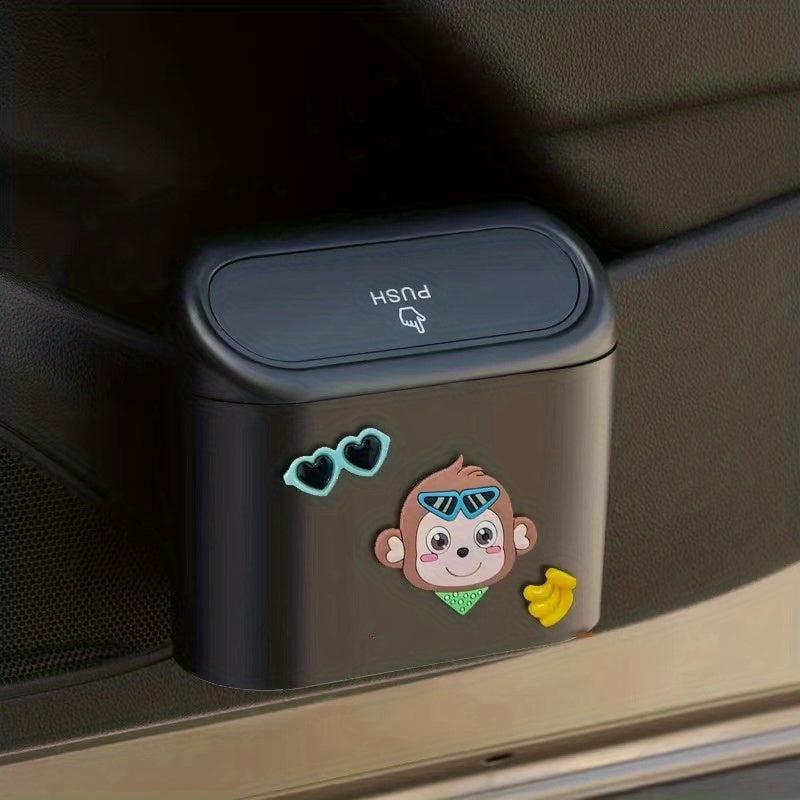 Car Trash Can Hanging Car Garbage Dust Box Storage Bin