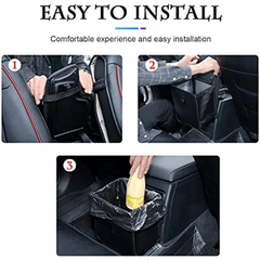 Leak Proof Car Garbage Bin Organizer