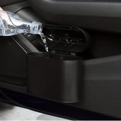 Car Trash Can Mini Car Trash Can Bin With Lid Leakproof Car Garbage Can