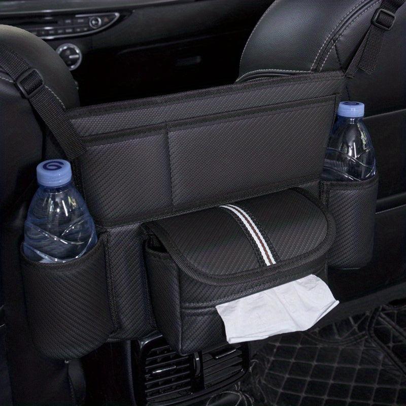 Car Seat Storage Bag Net Bib Front Rear Rack Car Supplies Hanging Bag