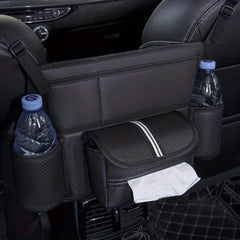 Car Seat Storage Bag Net Bib Front Rear Rack Car Supplies Hanging Bag