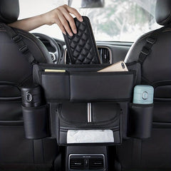 Car Seat Storage Bag Net Bib Front Rear Rack Car Supplies Hanging Bag