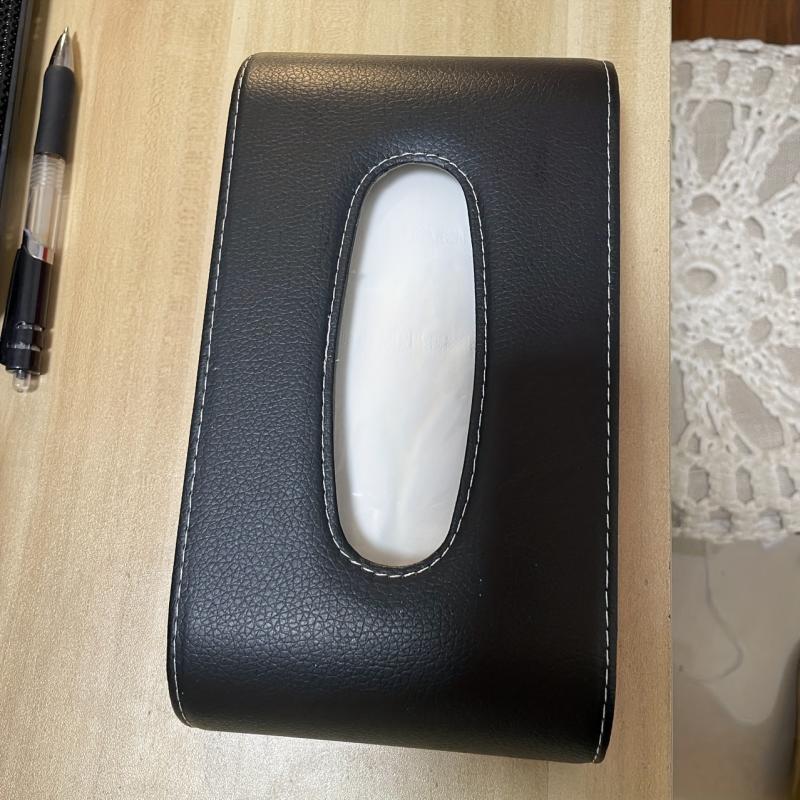 Car Tissue Box Sun Visor Holder Storage Auto Interior Decor Accessory