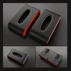 Car Tissue Box Sun Visor Holder Storage Auto Interior Decor Accessory