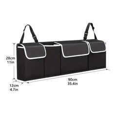 Large Capacity Car Trunk Organizer Waterproof Cargo Storage Bag