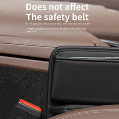 PU Leather Car Seat Gap Filler & Cup Holder