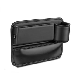 PU Leather Car Seat Gap Filler & Cup Holder