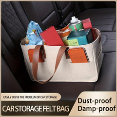 Trunk Storage Bag Folding Hanging Basket Portable Bag for Car
