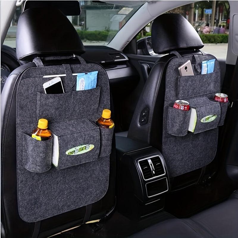 5 Colorful Felt Car Storage Bags for Maximum Organization