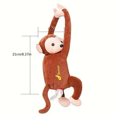 Fun Tissue Box Car Cartoon Chair Back Hanging Hand Box Car Interior Supplies