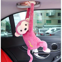 Fun Tissue Box Car Cartoon Chair Back Hanging Hand Box Car Interior Supplies