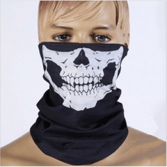 Skull Face Mask Neck Scarf Ghost Skeleton Biker Masks Outdoor Breathable
