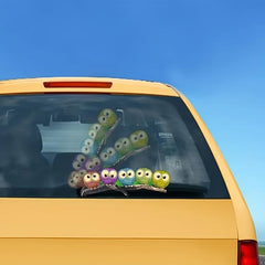 Easter Owl Wiper Decals - Fun Car Accessories