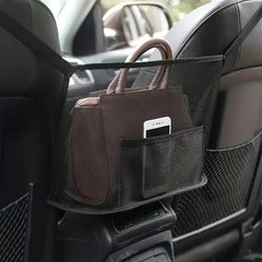 Car Seat Mesh Bag Pet Barrier Net Organizer