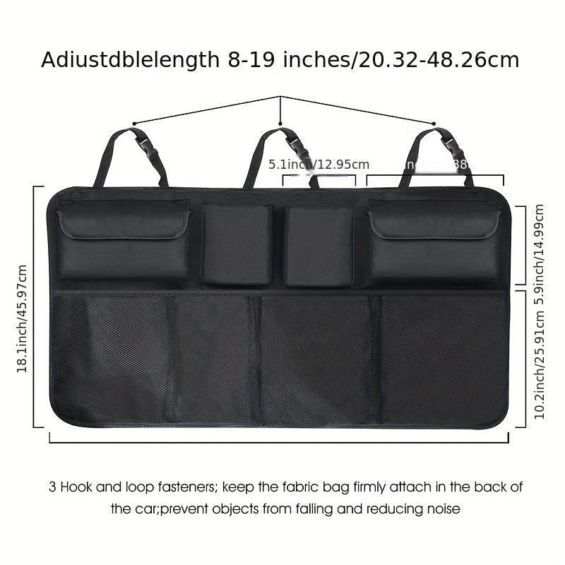 Car Trunk Organizer Backseat Storage Bag Net