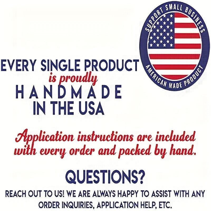 American Bald Eagle Decal Waterproof Patriotic American Flag Car Motorcycle