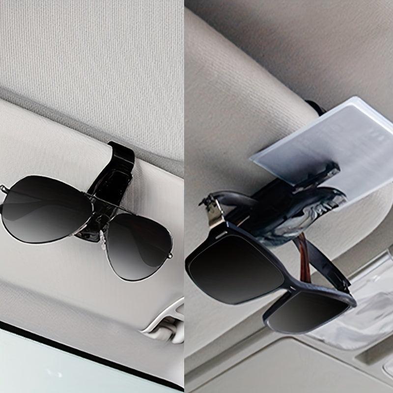 Car Glasses Clip Storage for Sunglasses Bills Cards