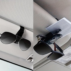 Car Glasses Clip Storage for Sunglasses Bills Cards