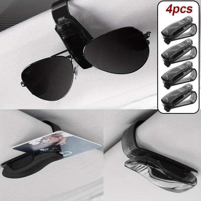 Car Glasses Clip Storage for Sunglasses Bills Cards