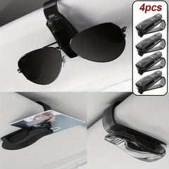 Car Glasses Clip Storage for Sunglasses Bills Cards